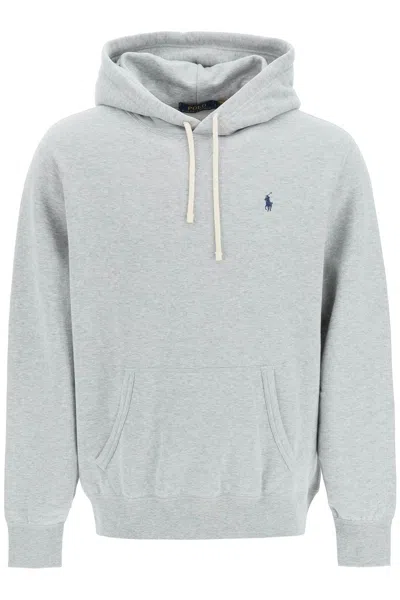 Polo Ralph Lauren Classic Hoodie In Grey