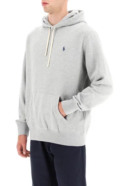 Polo Ralph Lauren Classic Hoodie In Grey