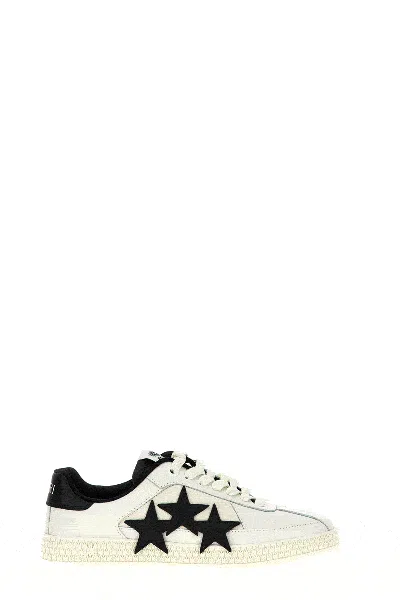 Amiri Pacific Low Top Sneaker With Star Patches In Multicolor