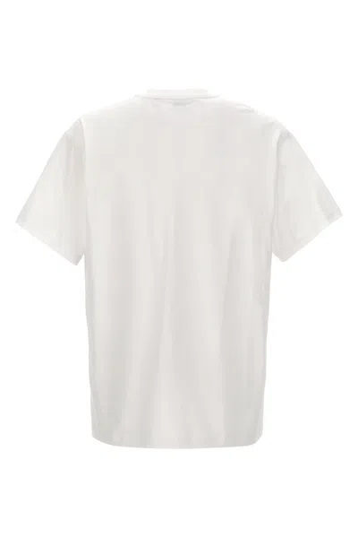 Burberry Oversized T-shirt That Sports The House Logo On The Front In White