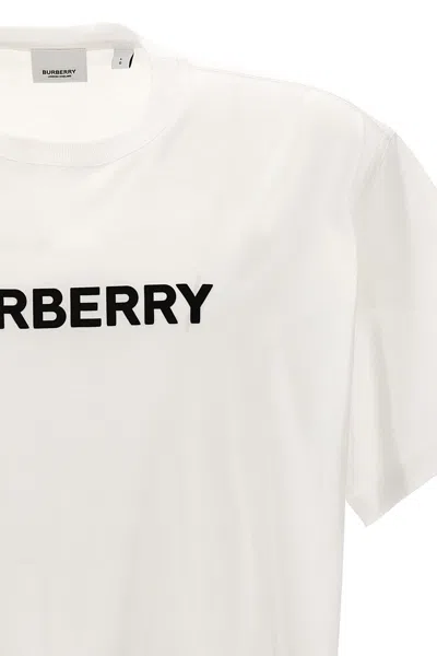 Burberry Oversized T-shirt That Sports The House Logo On The Front In White