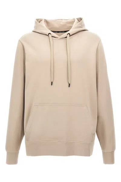 Canada Goose Huron Patch-logo Hoodie In Cream