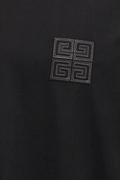 Givenchy 4g Patch Crewneck T-shirt In Black
