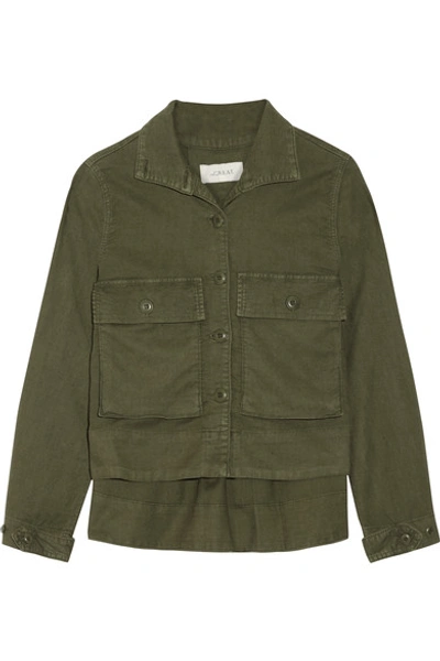 Shop The Great The Swingy Army Canvas Jacket