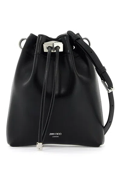 Jimmy Choo Women's Bon Bon Bucket N/s Shoulder Bag In Black