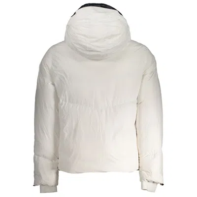 K-way White Polyester Jacket In White