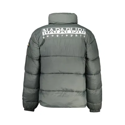 Napapijri Green Polyamide Jacket In Green