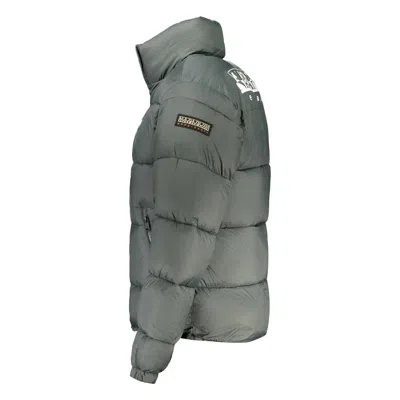 Napapijri Green Polyamide Jacket In Green