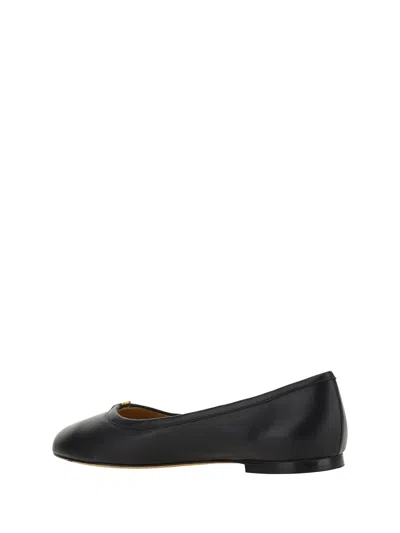 Shop Chloé Women Marcie Ballerinas In Black