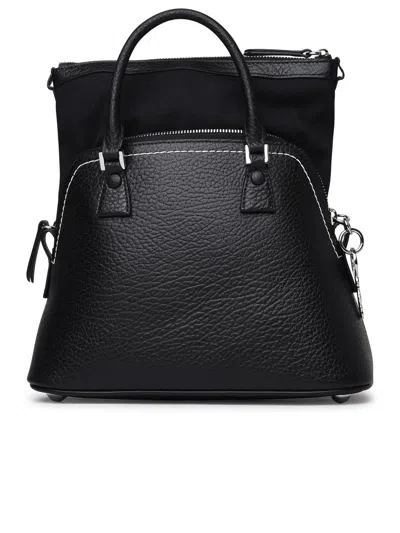 Maison Margiela 5ac Classique Micro Leather Handbag In Black