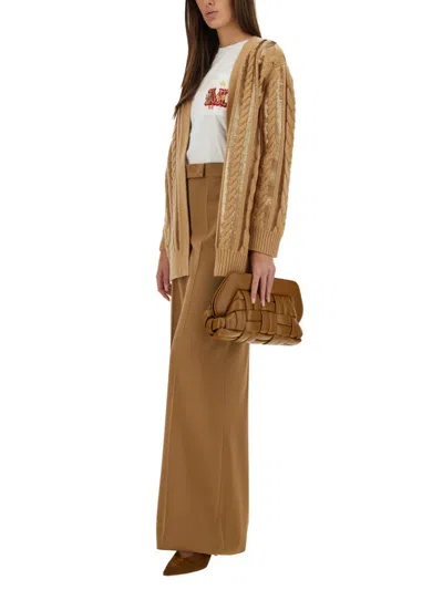 Max Mara Cardigan "mirco" In Brown