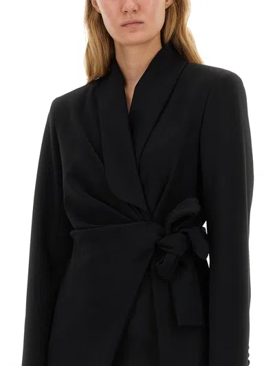 Max Mara Women Comma Piano Jacket In Black