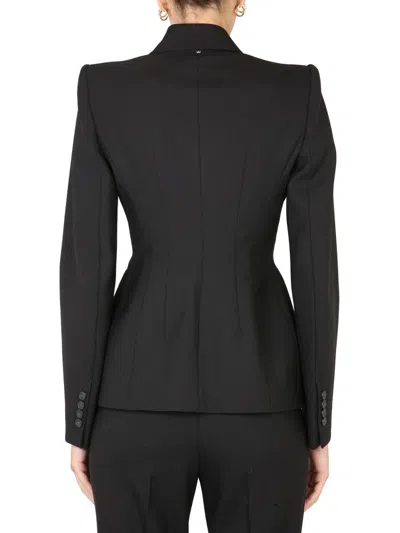 Max Mara Sabina Tailored Wool Blazer In Black