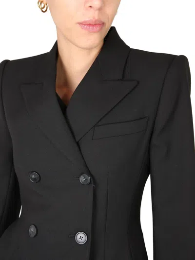 Max Mara Sabina Tailored Wool Blazer In Black