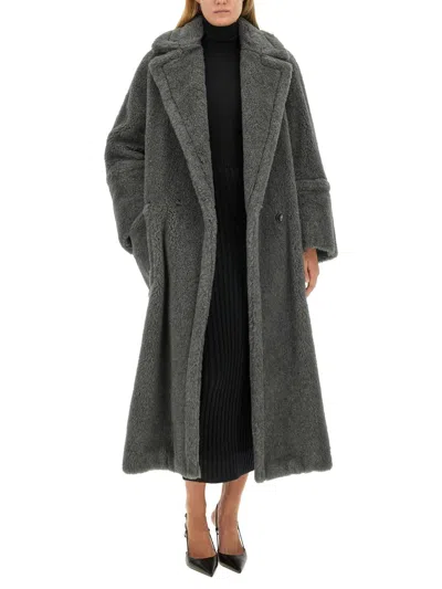Max Mara Women Kadiak Coat In Gray