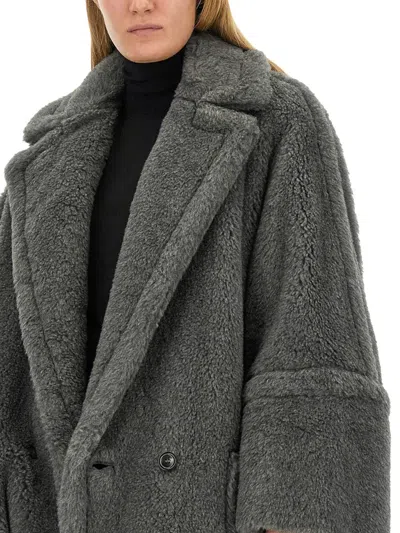 Max Mara Women Kadiak Coat In Gray