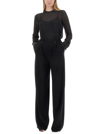 Max Mara Women Long Pants In Black