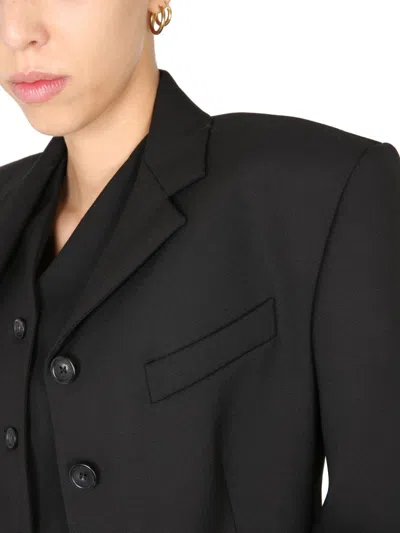 Max Mara Single-breasted Jacket In Black