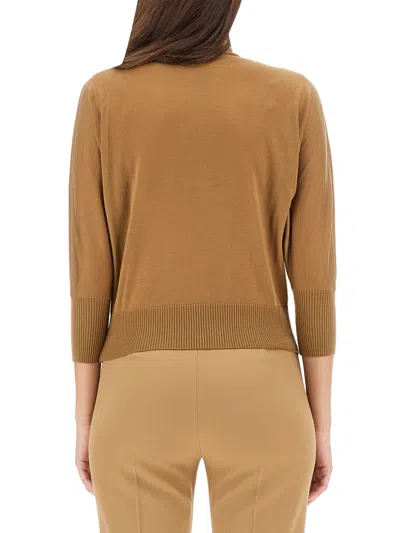 Max Mara Wool Jersey. In Cream