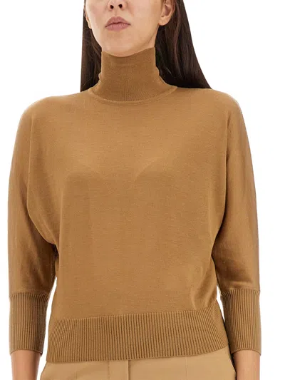 Max Mara Wool Jersey. In Cream