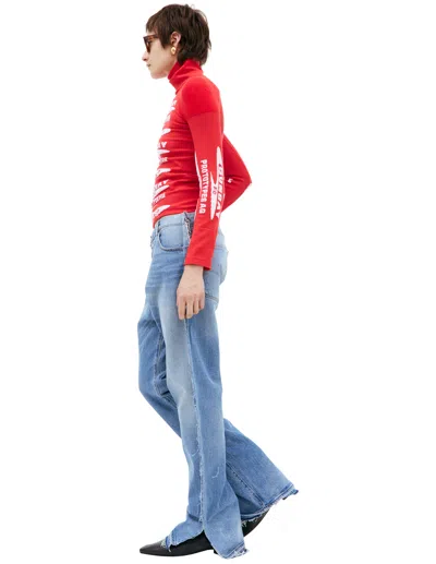 Prototypes Patchwork Jeans In Blue