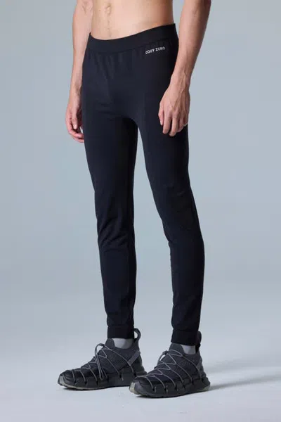 Cozy Zero Tech Merino Slim Fit Jogger In Black