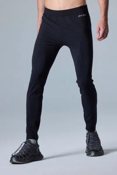 Cozy Zero Tech Merino Slim Fit Jogger In Black