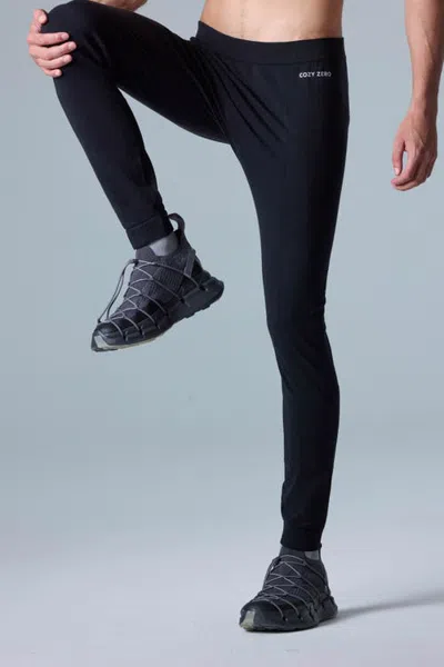 Cozy Zero Tech Merino Slim Fit Jogger In Black