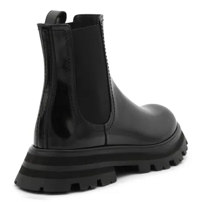Alexander Mcqueen Alexander Mc Queen Chelsea Ankle Boots In Black