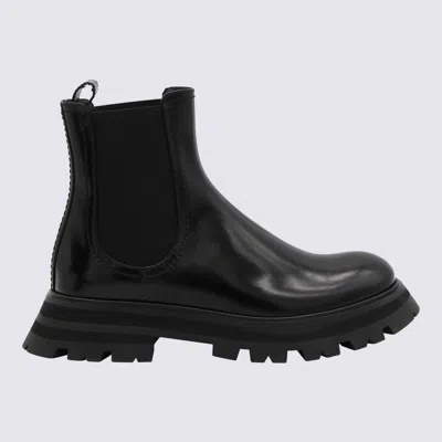 Alexander Mcqueen Alexander Mc Queen Chelsea Ankle Boots In Black