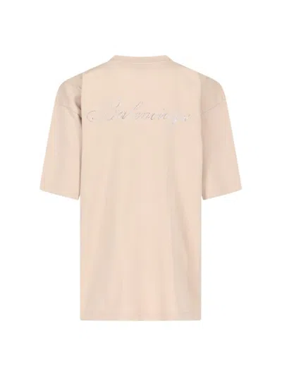 Shop Balenciaga T-shirts And Polos In Beige