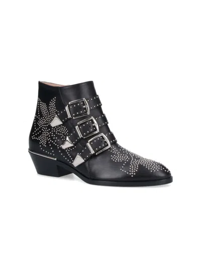 Shop Chloé Boots In Black