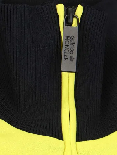 Moncler Genius Block Design High Collar Long Sleeves In Yellow