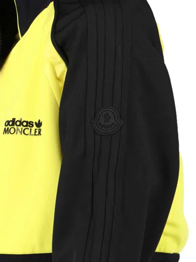 Moncler Genius Block Design High Collar Long Sleeves In Yellow