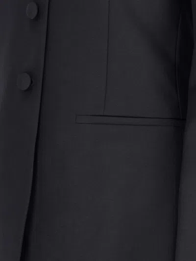 Rohe Róhe Róhe Single-breasted Blazer In Black In Black
