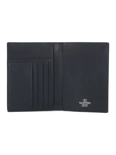 Valentino Garavani Wallets In Black