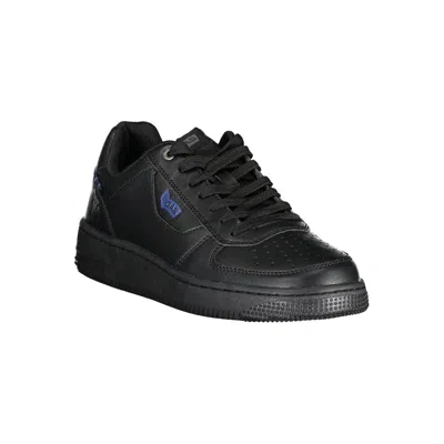 Gas Black Polyester Men's Sneaker In Black