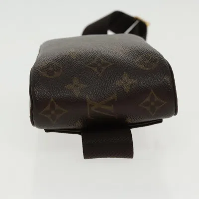 Pre-owned Louis Vuitton Geronimos Brown Canvas Shoulder Bag ()