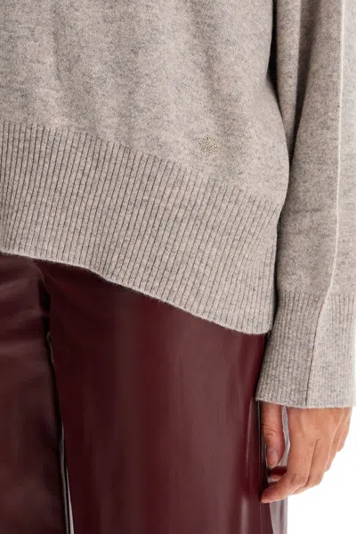 Loulou Studio Cashmere Pullover Sweater For In Grey