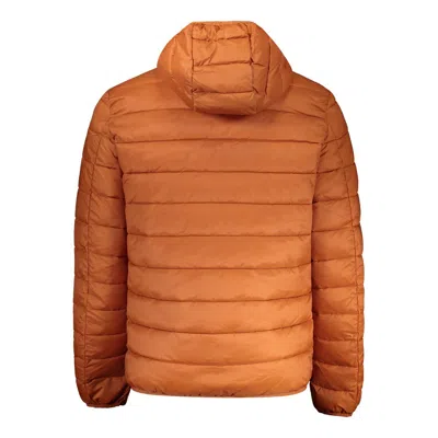 Norway 1963 Orange Polyamide Men Jacket In Orange
