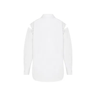 Alexander Mcqueen Cotton Shirt In White