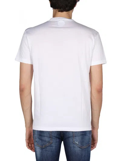 Dsquared2 Globetrotter Cool T-shirt In White