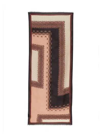 Etro Women Scarf With Print In Multicolor
