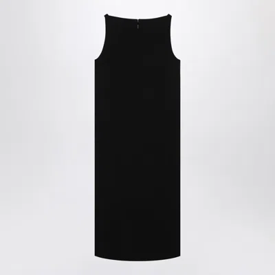 Gucci Horsebit Midi Dress In Black