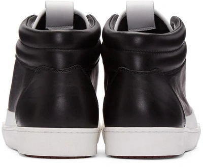 Shop Marni Black & White Cap Toe Sneakers