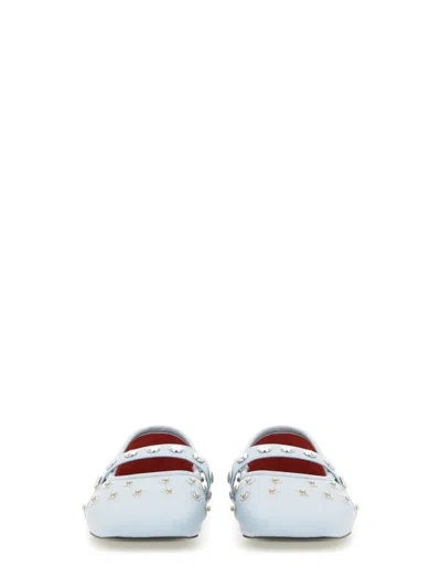 Stella Mccartney Ryder Eco Alter Mat Studded Ballerina Flats In Multicolor
