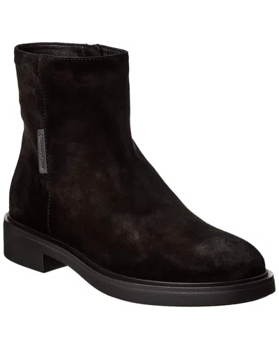 Gianvito Rossi Lexington Suede Boot In Black