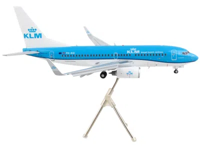 Geminijets Boeing 737-700 Commercial Aircraft With Flaps Down "klm Royal Dutch Airlines" Blue With White Tail "