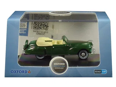 Oxford Diecast 1941 Lincoln Continental Convertible Spode Green 1/87 (ho) Scale Diecast Model Car By