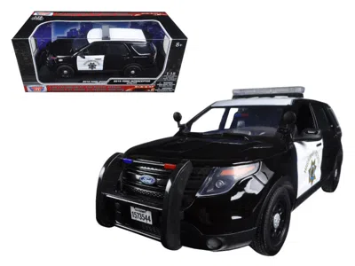 Motormax 1 By 18 Scale Diecast 2015 Ford Pi Utility Interceptor Chp California Highway Patrol Model Car